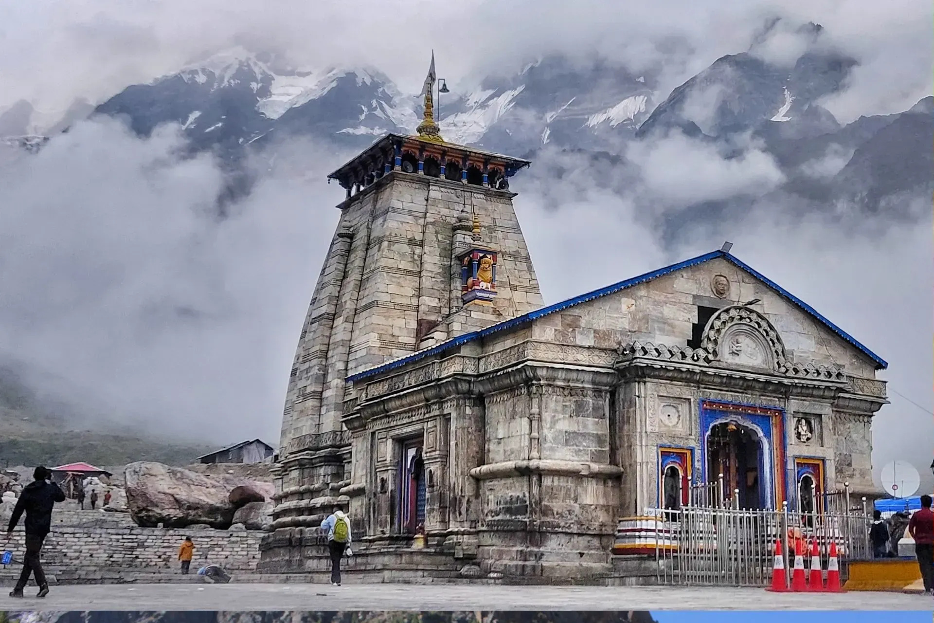 Kedarnath Temple in the Himalayas